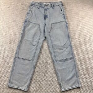 Hollister Double Knee Carpenter Baggy Men's 30x32 Distressed Street Work Grunge